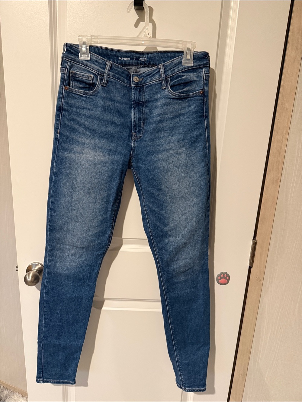 Old Navy Women's Medium Blue Skinny Jeans